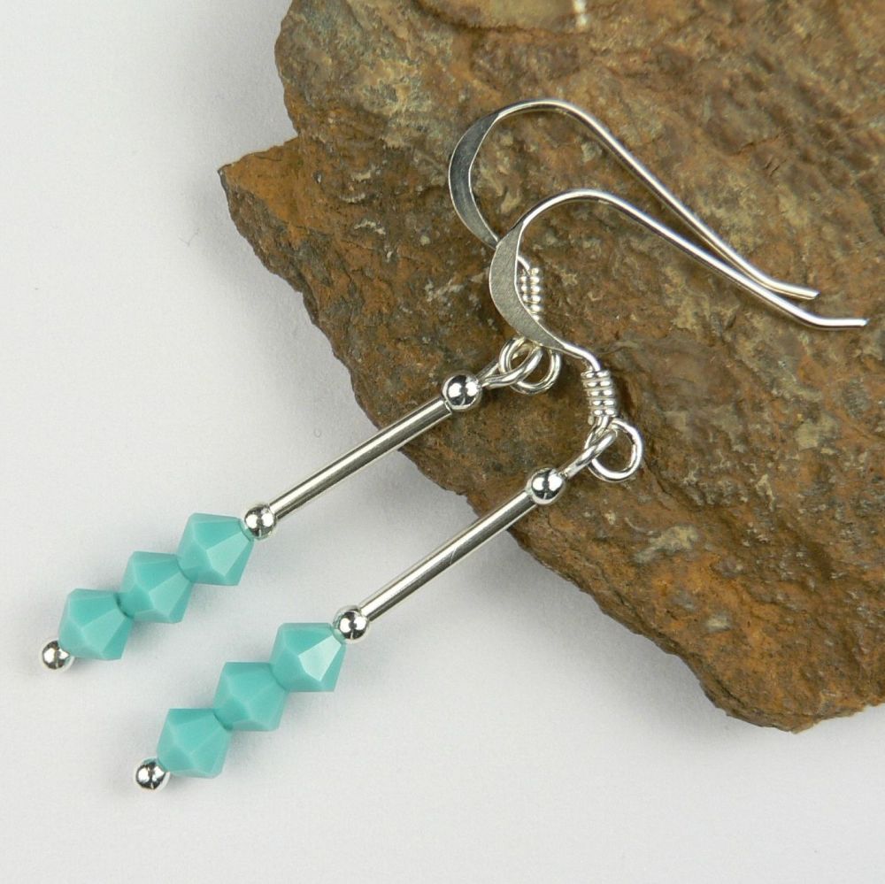 Preciosa turquoise earrings