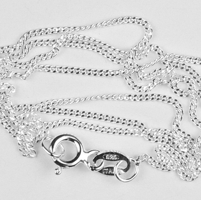 Sterling silver 12mm open/floating heart necklace on either a 16" or 18" fine curb chain, in a gift box, with silver polishing cloth