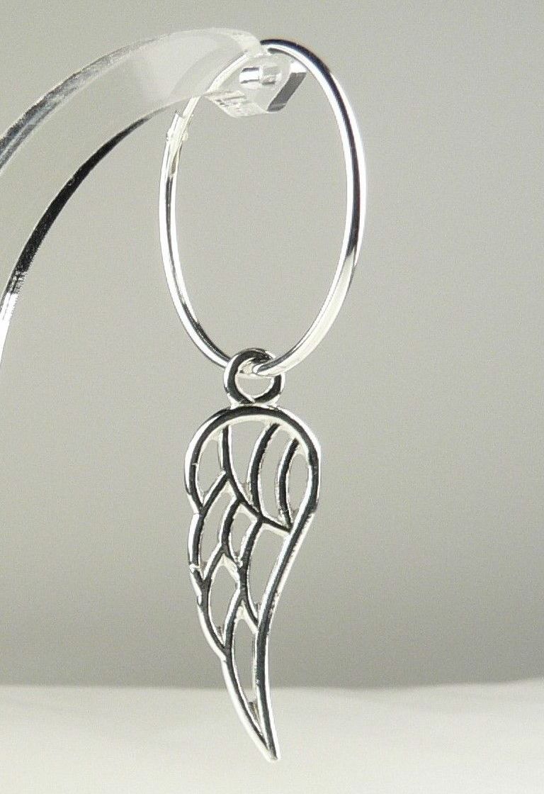 angel wing earrings