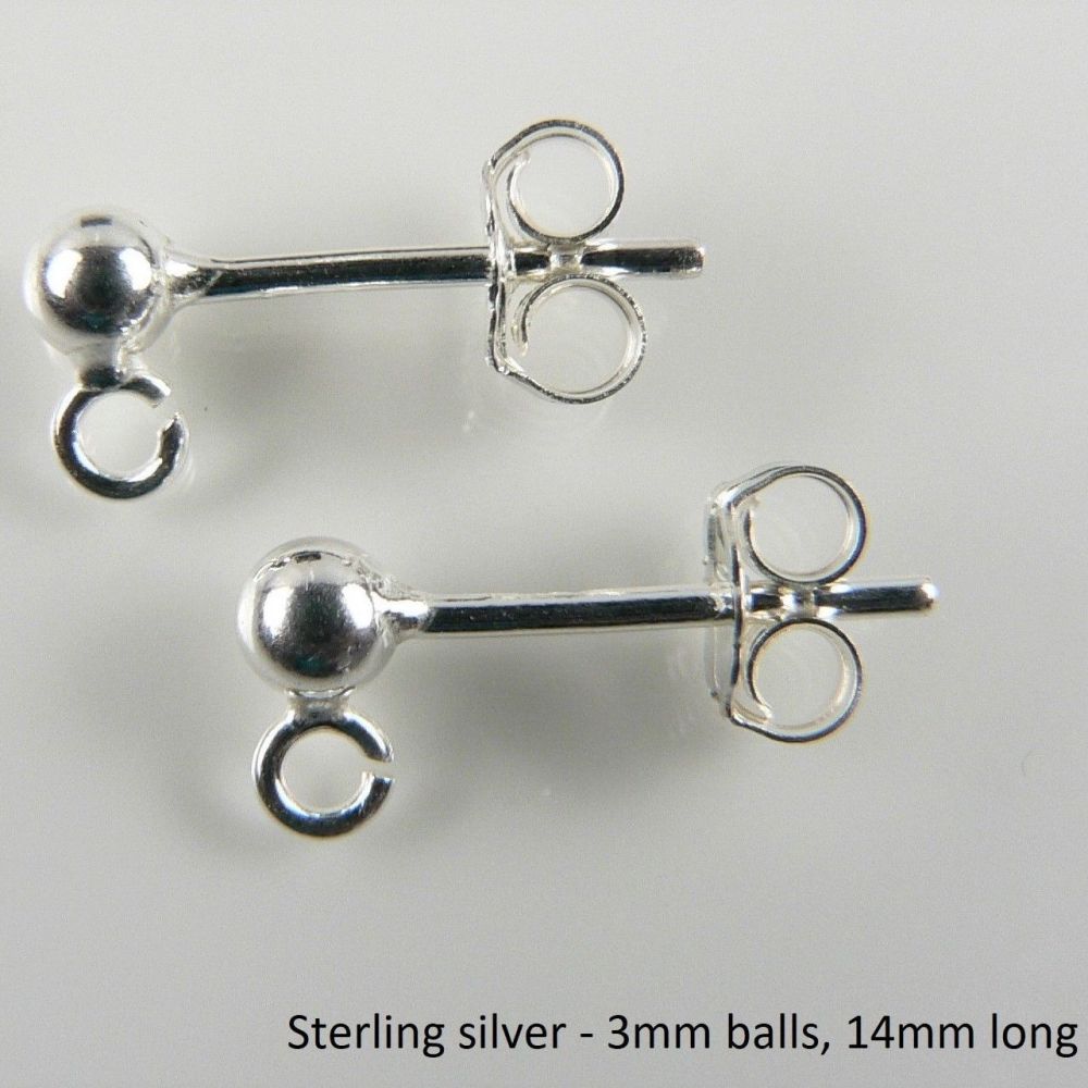 Sterling silver 5-5.5mm (+/-) freshwater potato pearl earrings, in a gift box