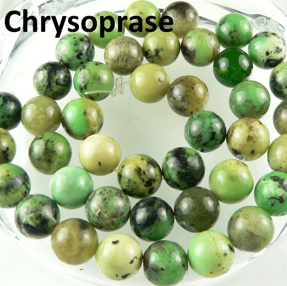 9 natural stone options - sterling silver 10mm (+/-) pendant, optional chain - Chrysoprase Jasper Angelite Agate Quartz Obsidian Amazonite