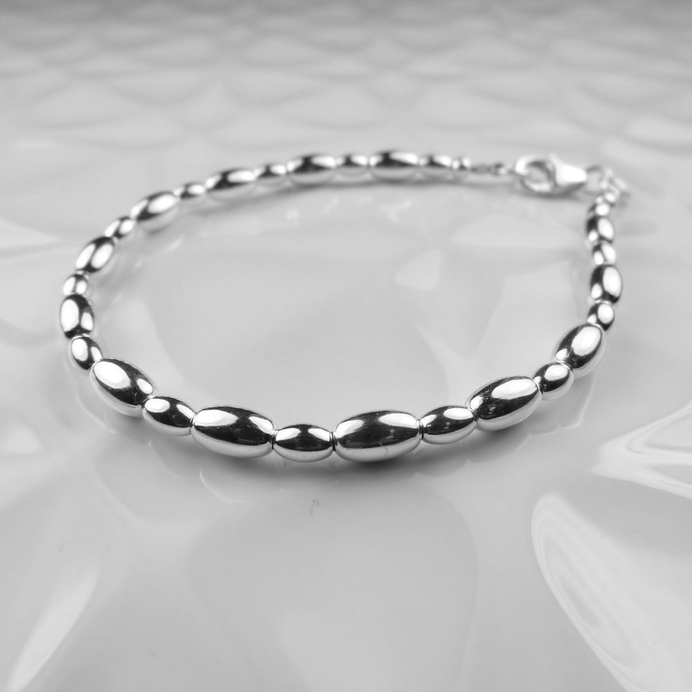 Sterling silver 2024 beads for bracelets
