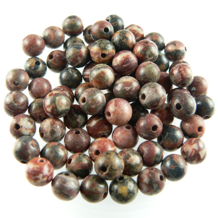 Red Leopardskin Jasper