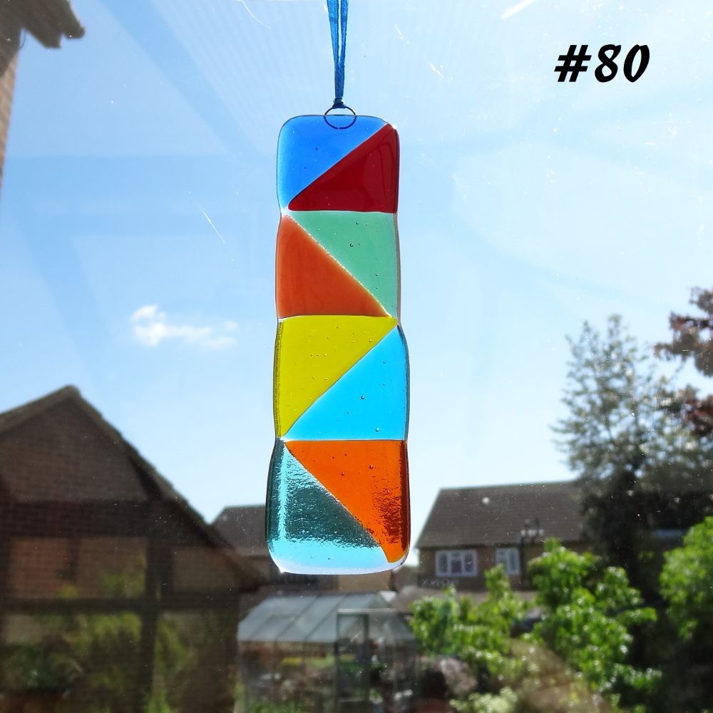 FUSED GLASS SUNCATCHERS