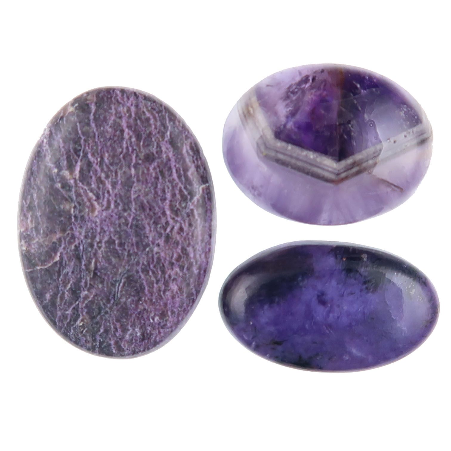 purple gemstones