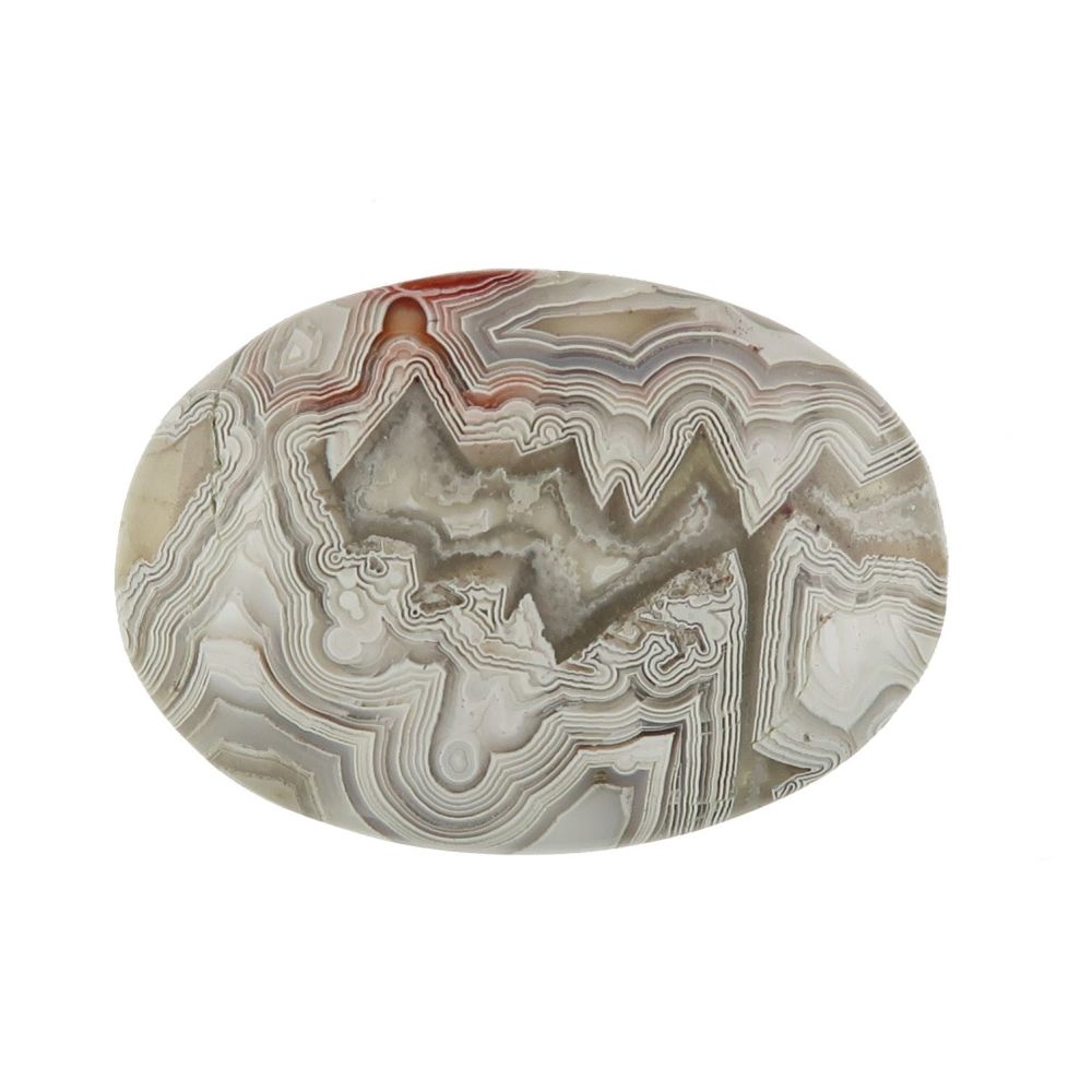 Crazy lace agate cabochon
