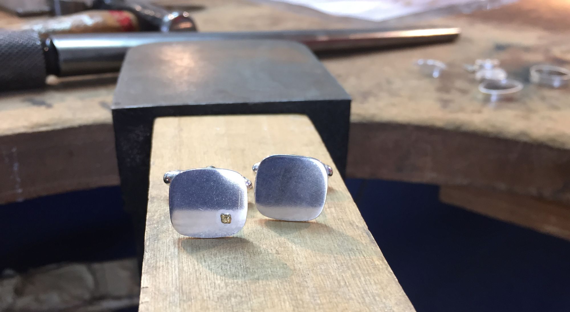 Beginners silver jewellery course project
