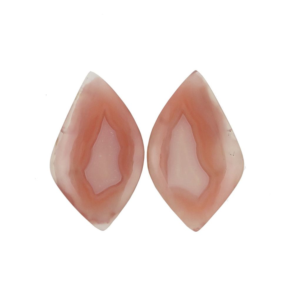 Agate cabochons - pair
