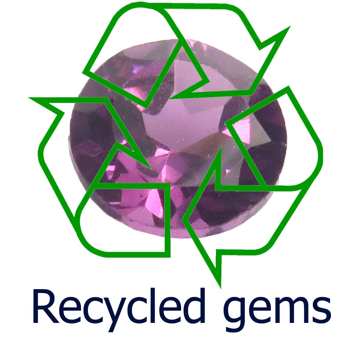 recycled gemstones