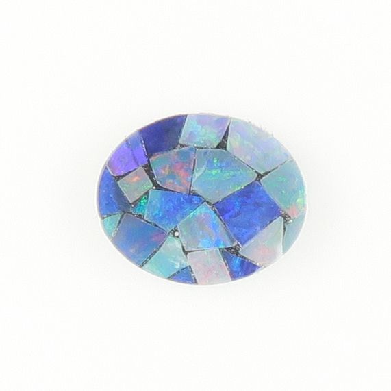 Mosaic opal