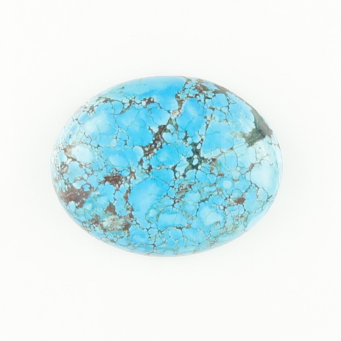 Turquoise dyed magnesite