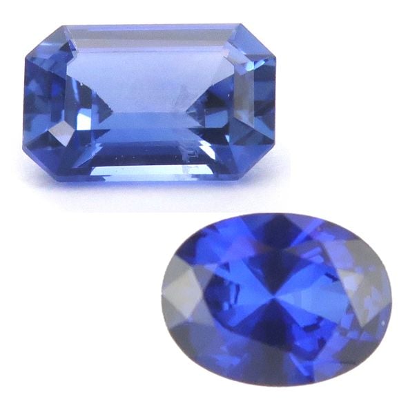 Blue sapphires