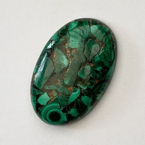 malachite chips composite