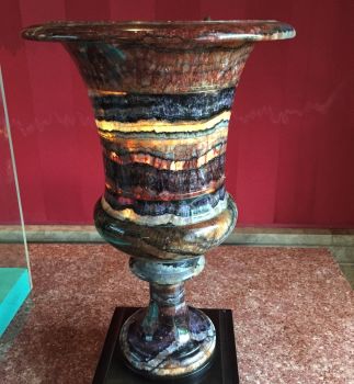 blue john vase