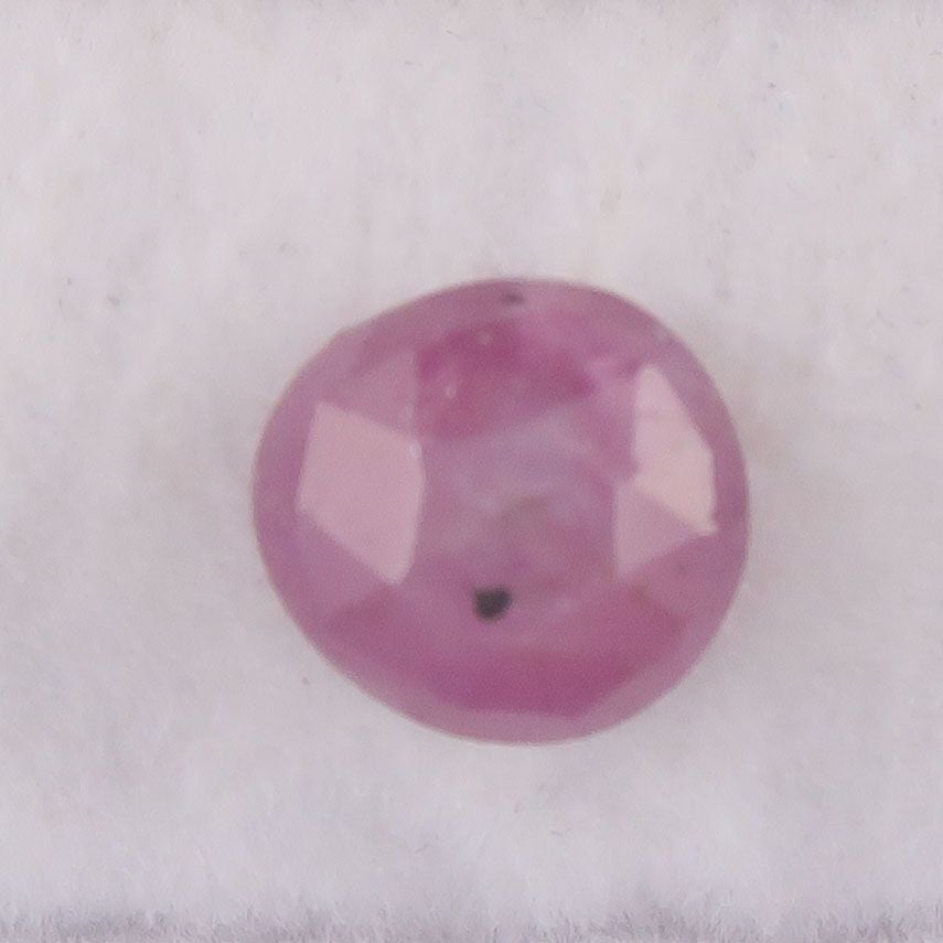 Sapphire facet top cabochon