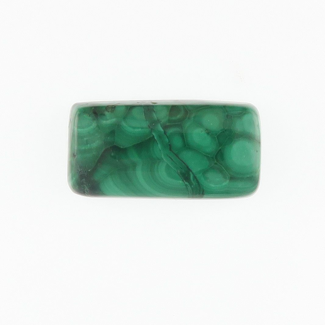 Malachite cabochon