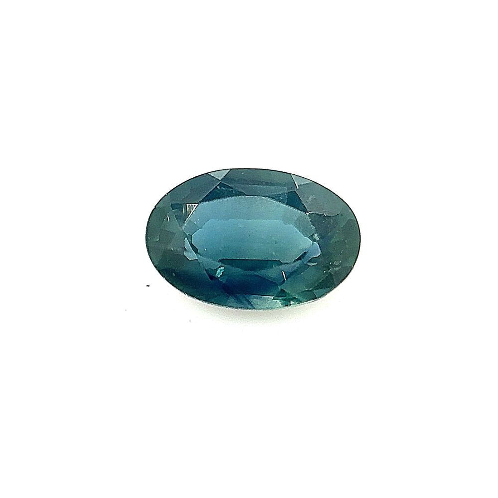 Grey-blue sapphire