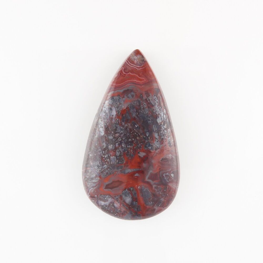 Crazy lace agate cabochon - 2361