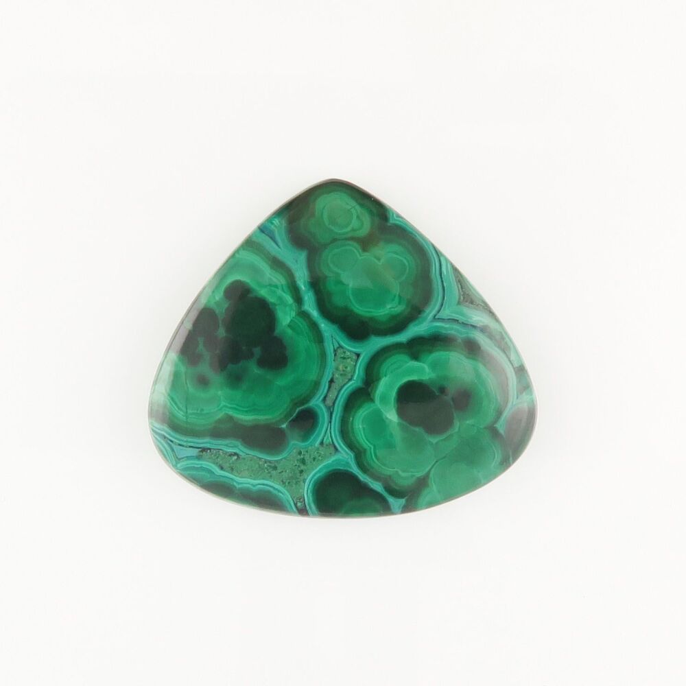 Malachite cabochon