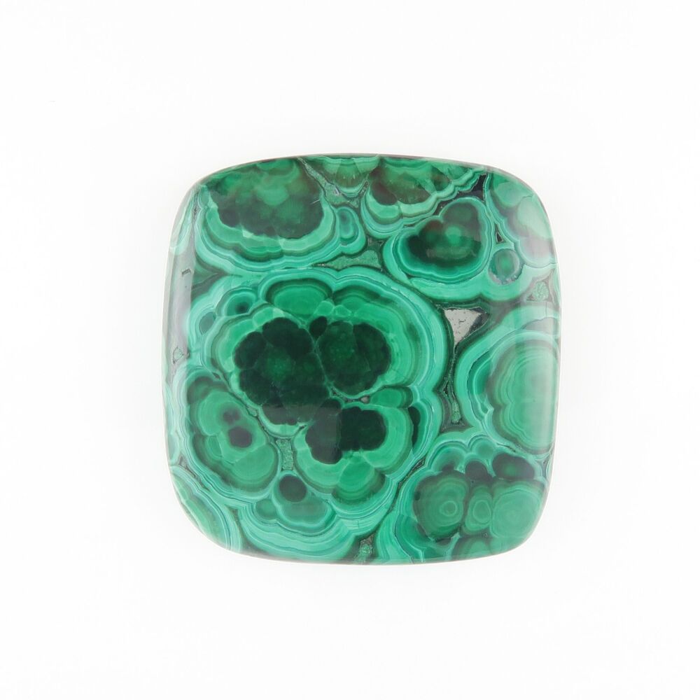 Malachite cabochon