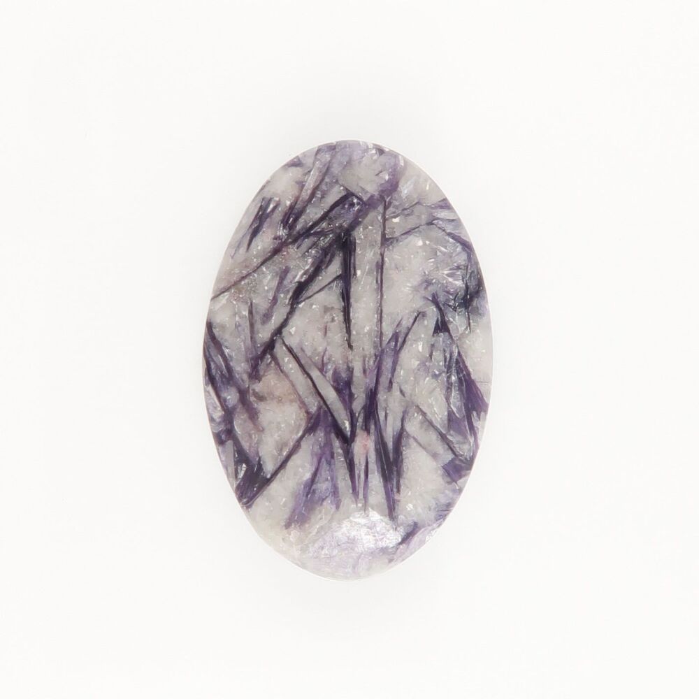 Lepidolite cabochon