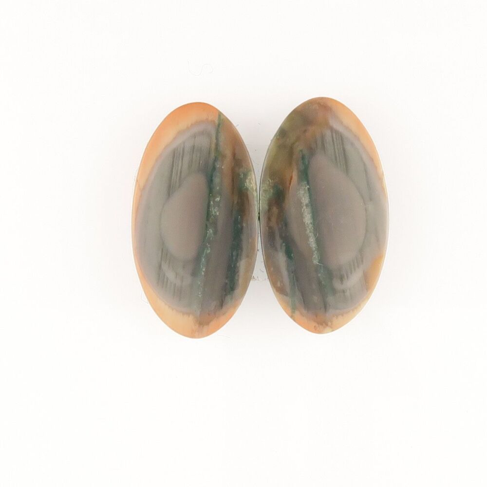 Imperial Jasper pair - 2554