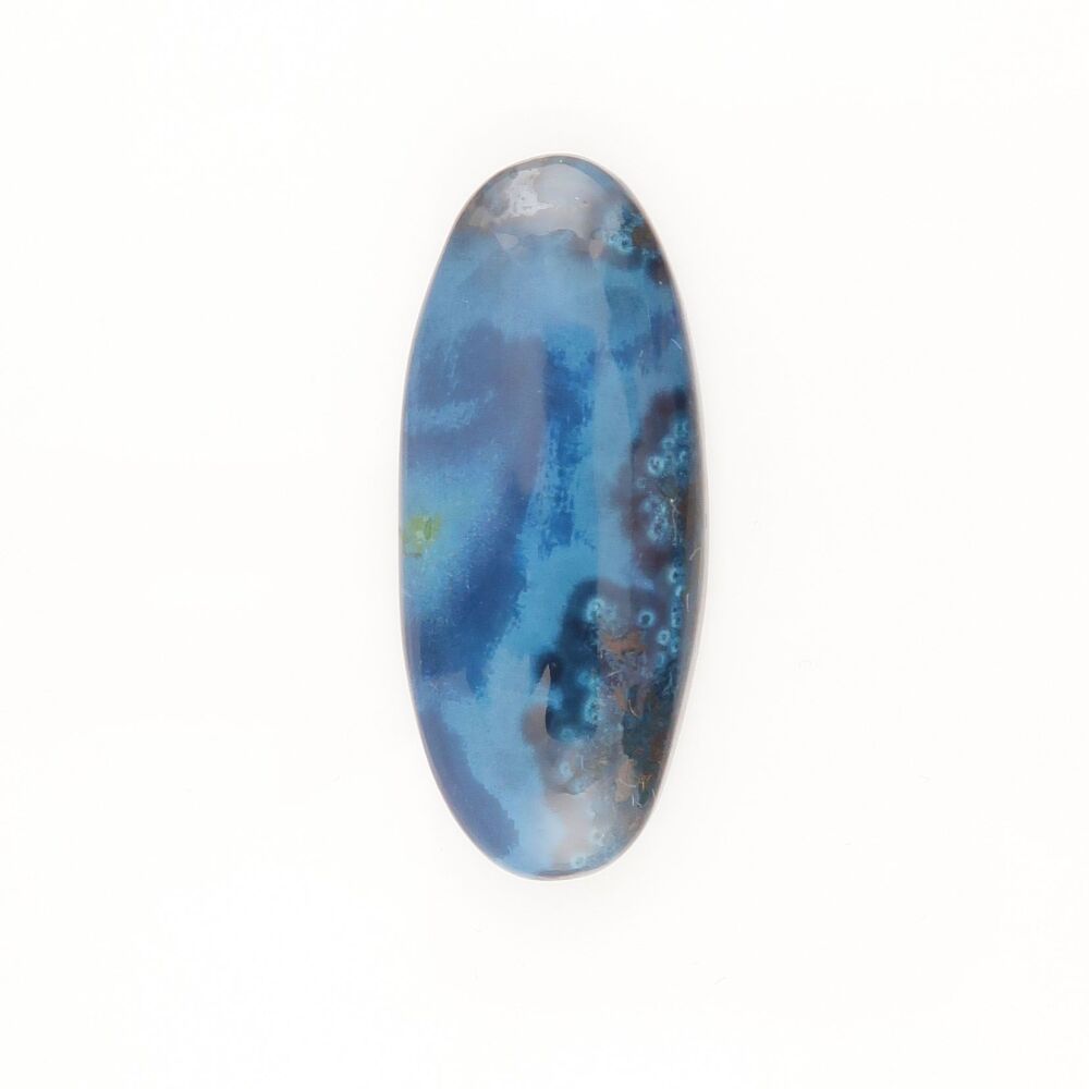 Shattuckite cabochon - 2572