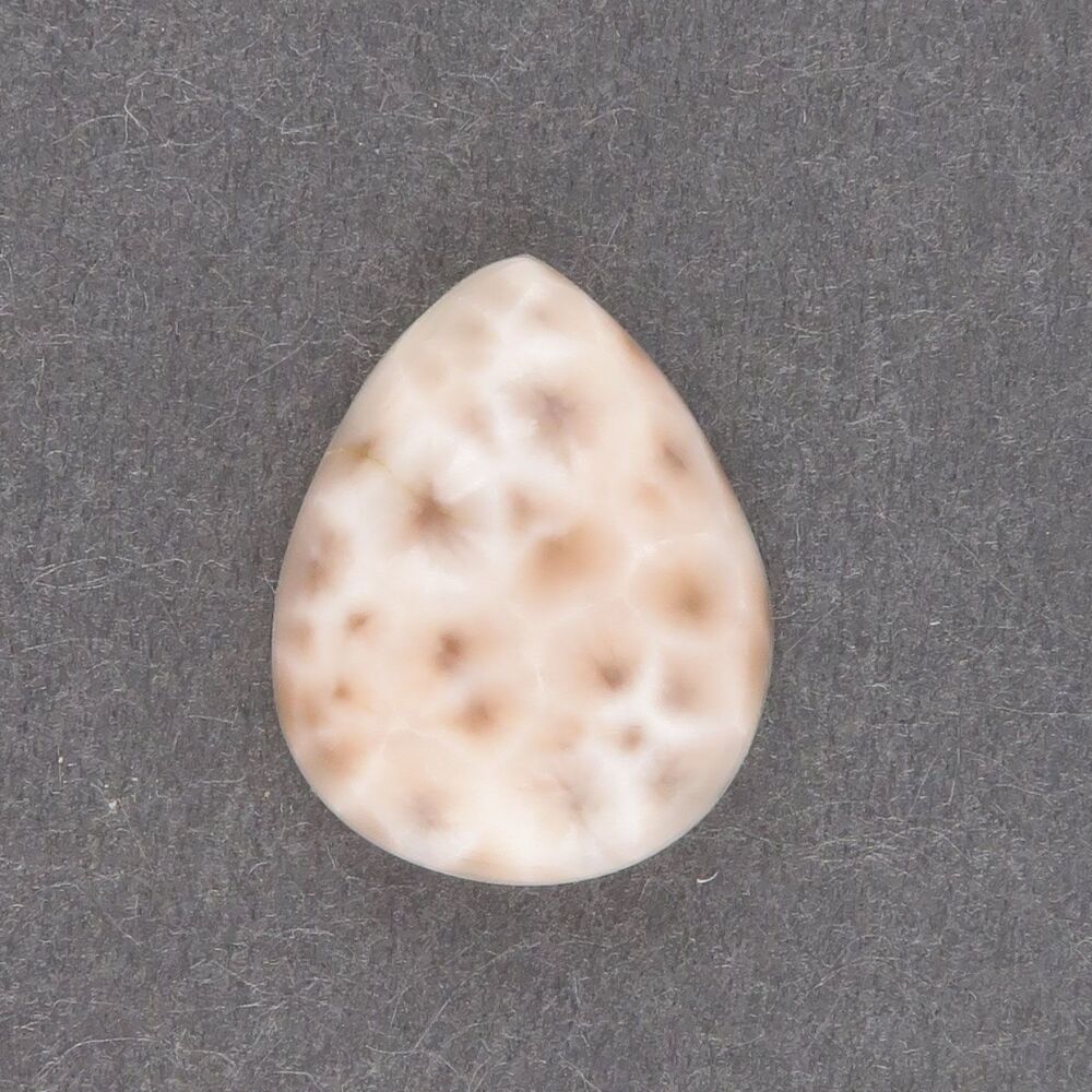 Pink Natrolite cabochon