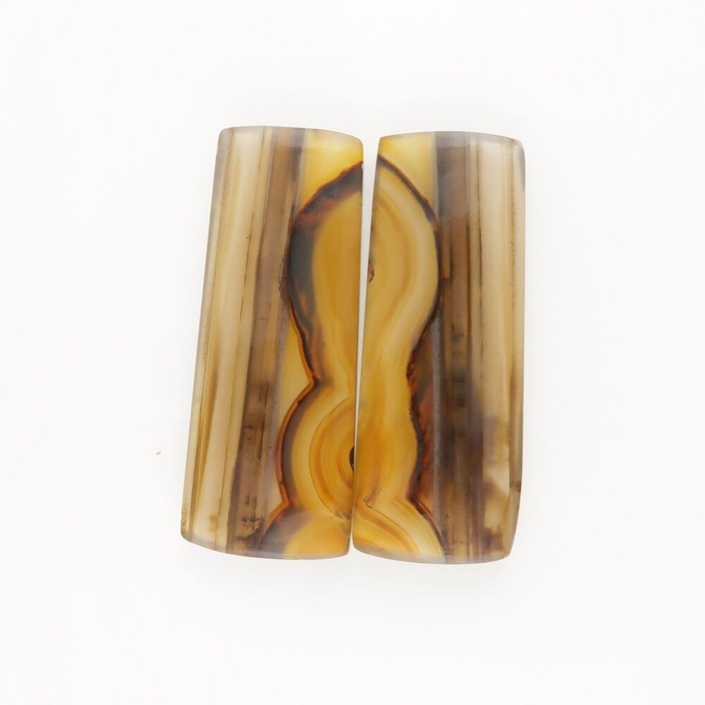 Montana agate pair - 2506