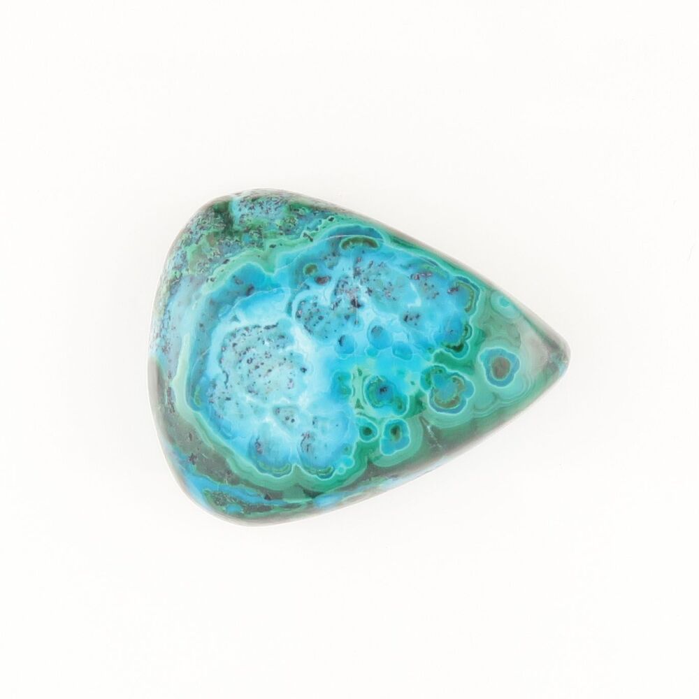 Malachite & chrysocolla cabochon - 2573