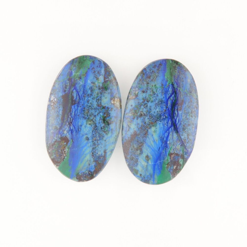 Azurite - pair