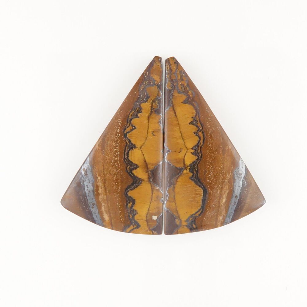 Tiger's-eye - pair
