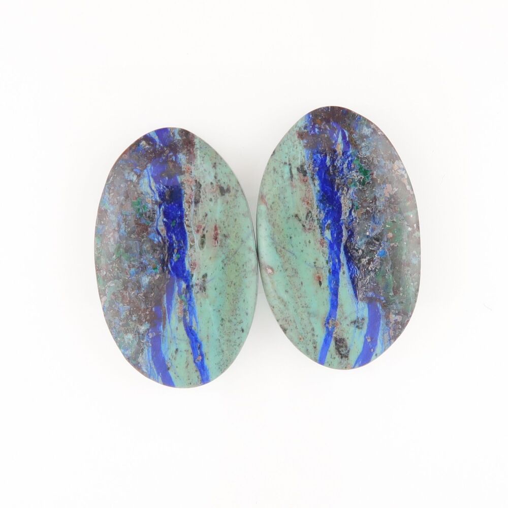 Azurite pair - 2576