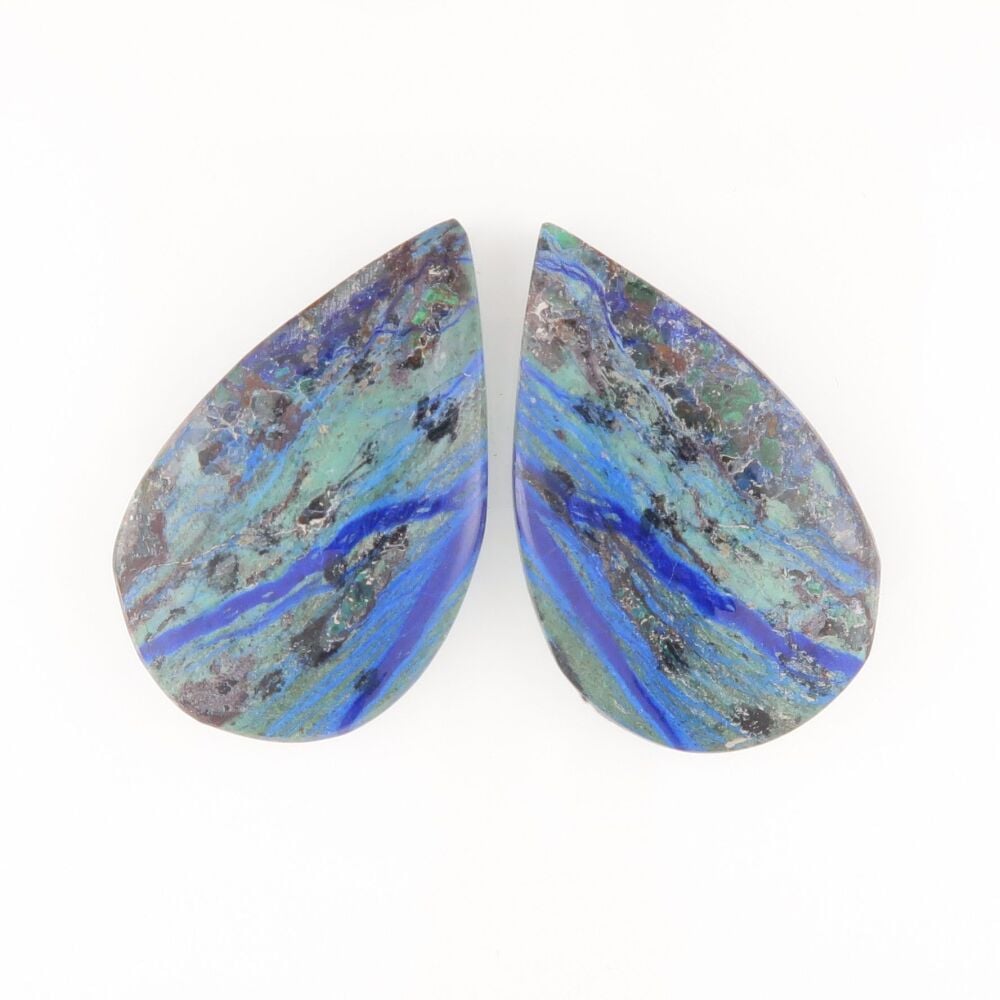 Azurite pair