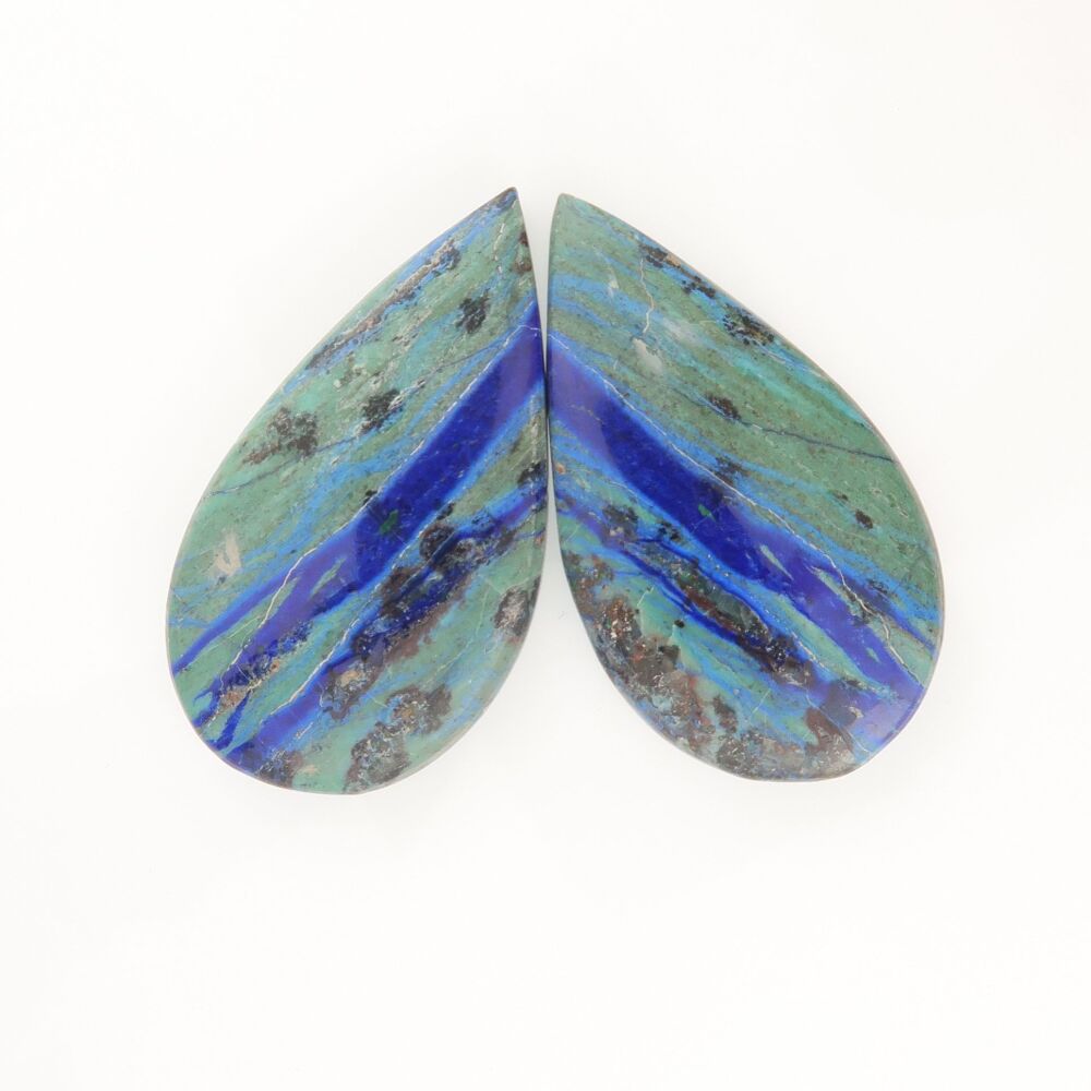 Azurite - pair