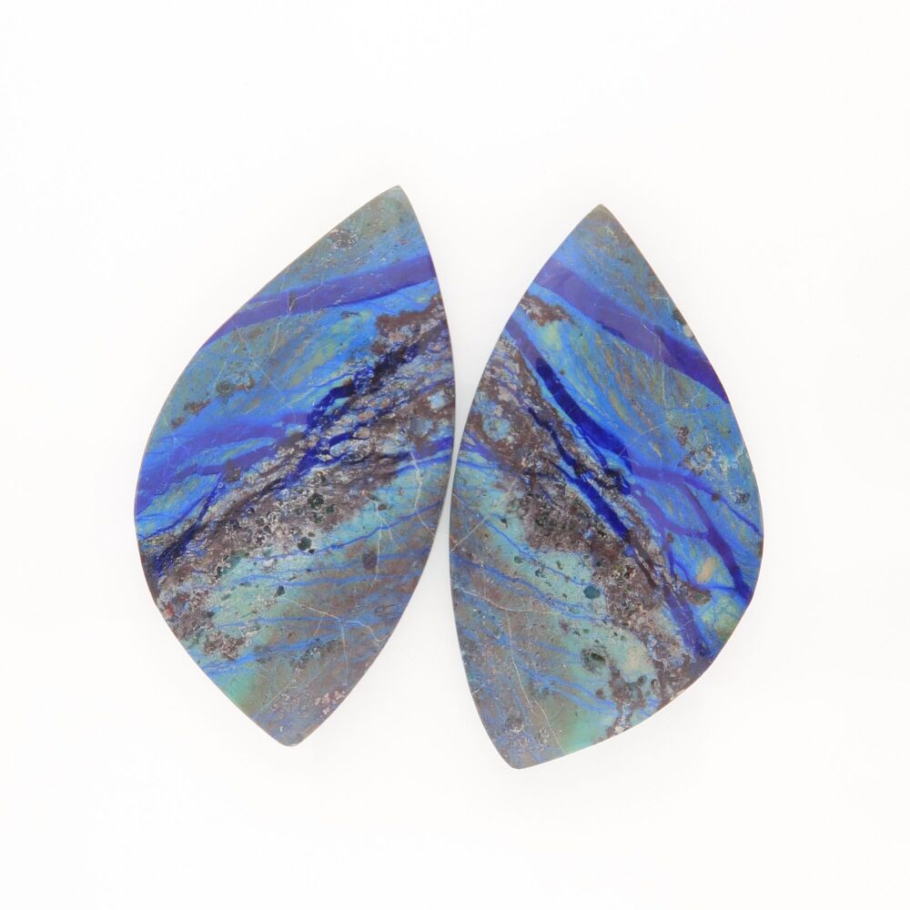 Azurite - pair