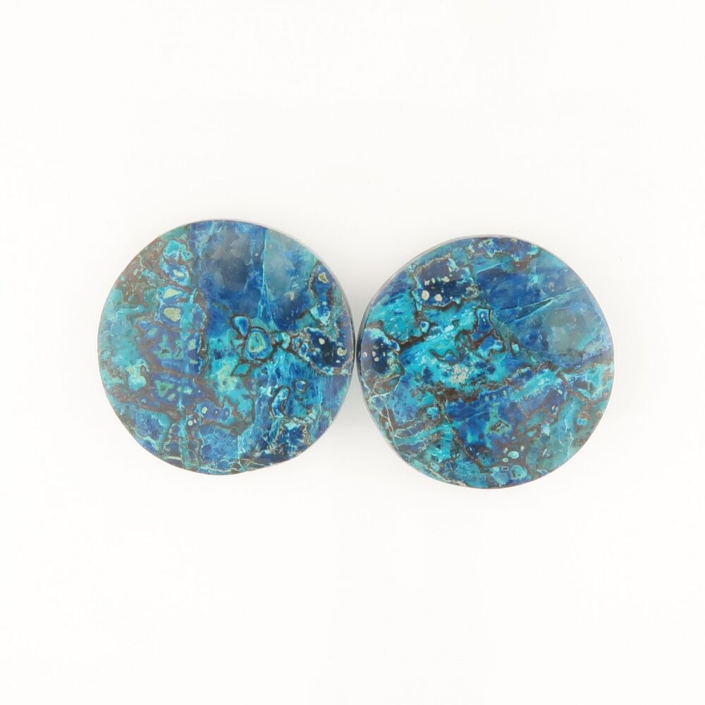 Shattuckite pair - 2496