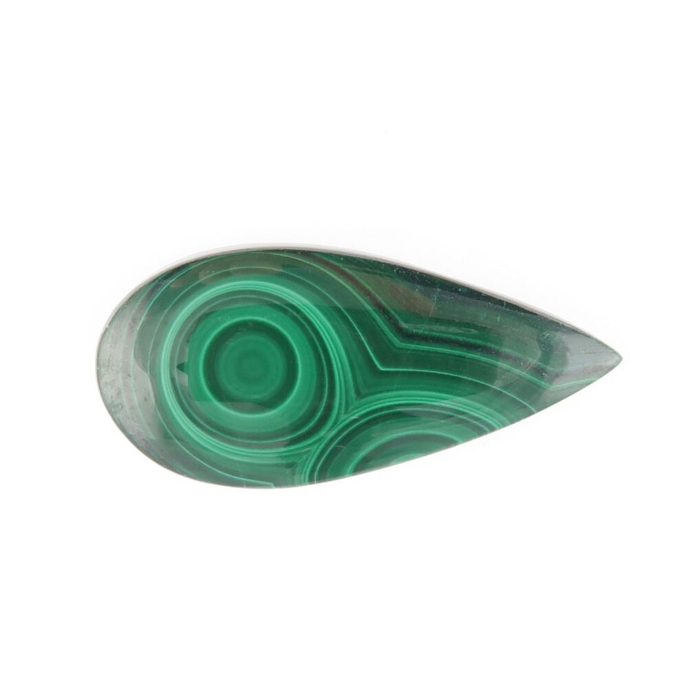 Malachite cabochon