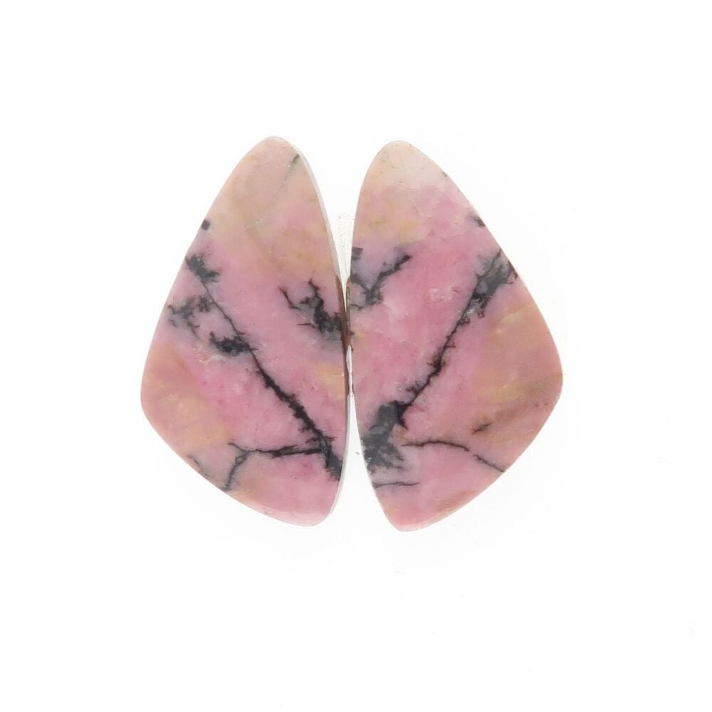 Rhodonite pair