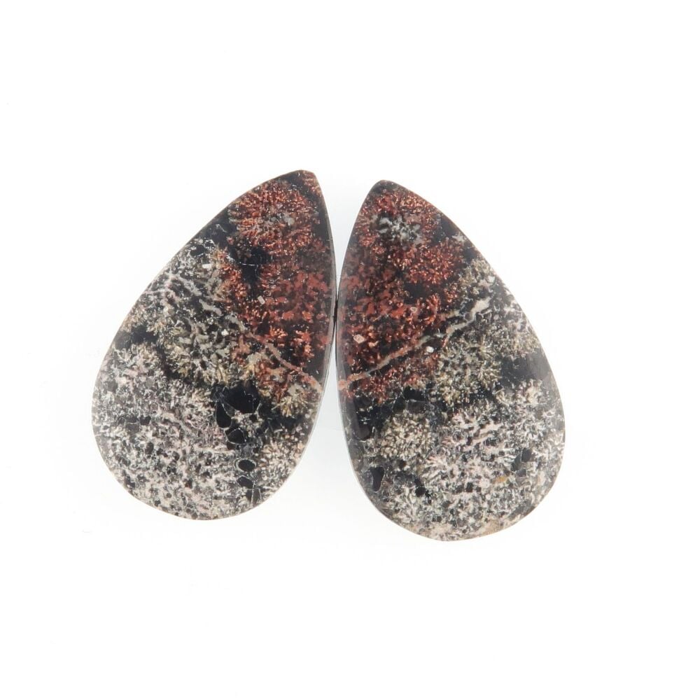 Firework obsidian pair