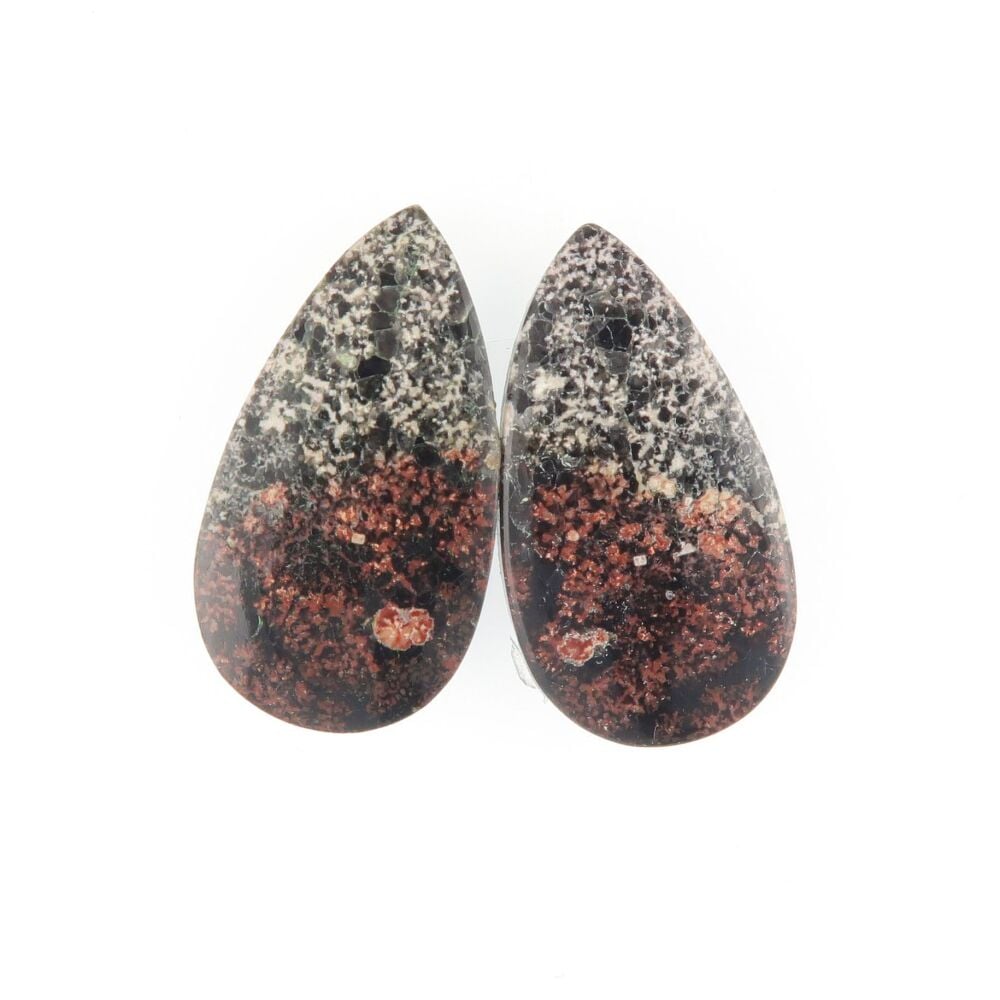 Firework obsidian pair