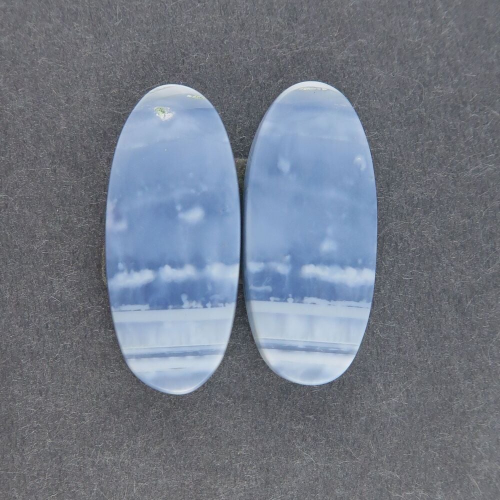 Blue opal pair