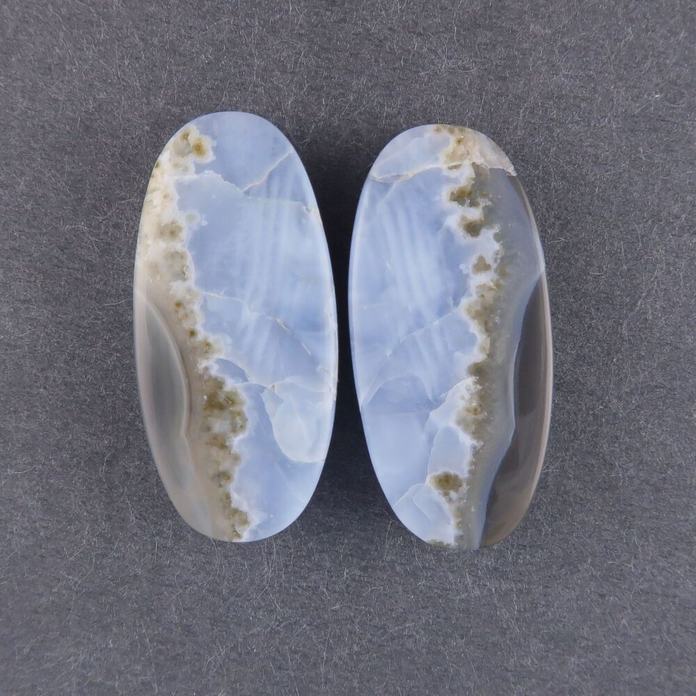 Blue opal pair