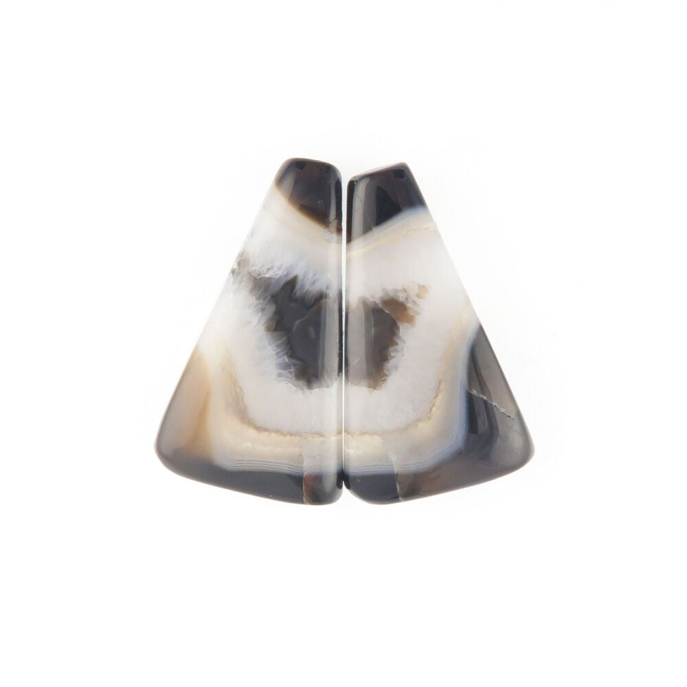 Banded agate pair