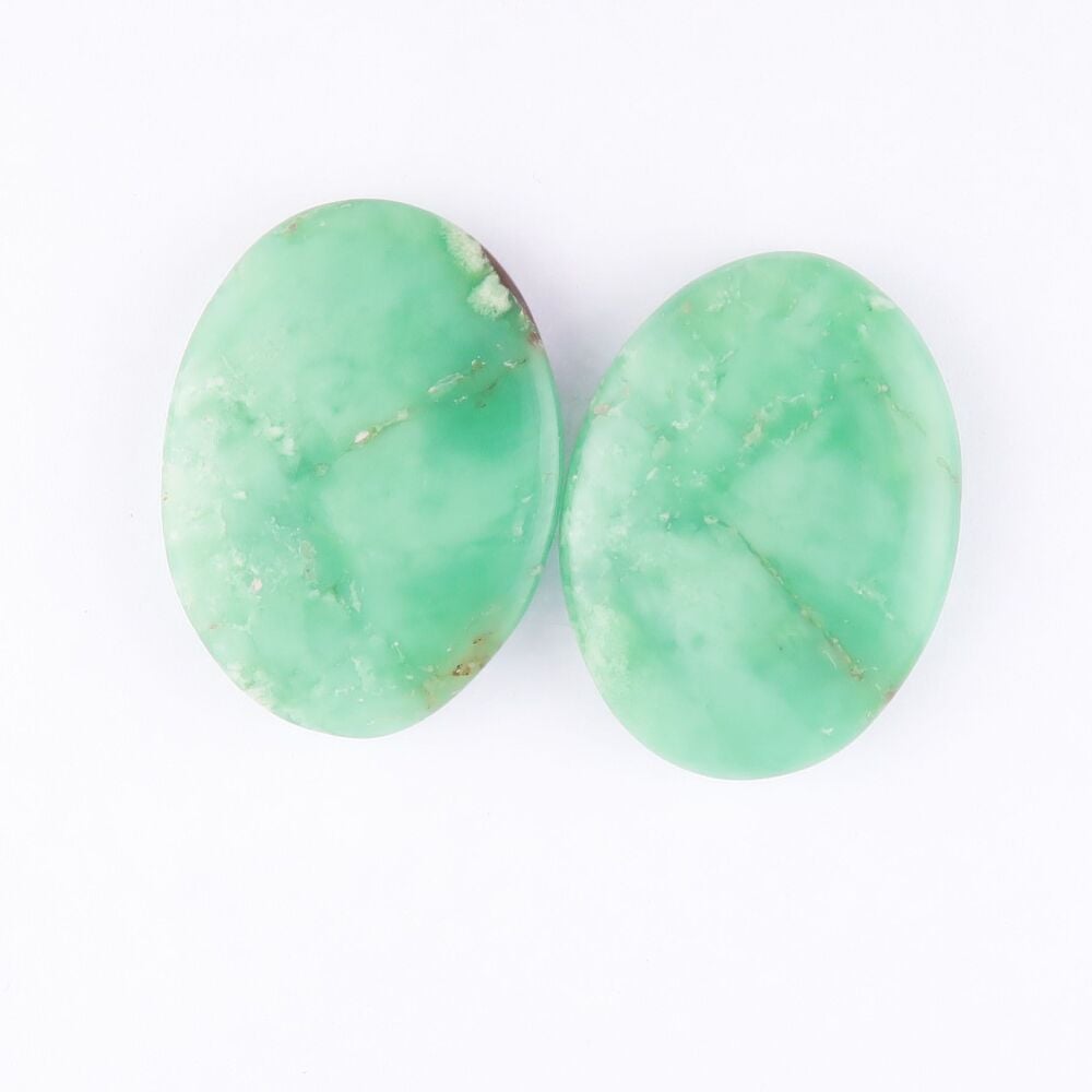 Chrysoprase pair