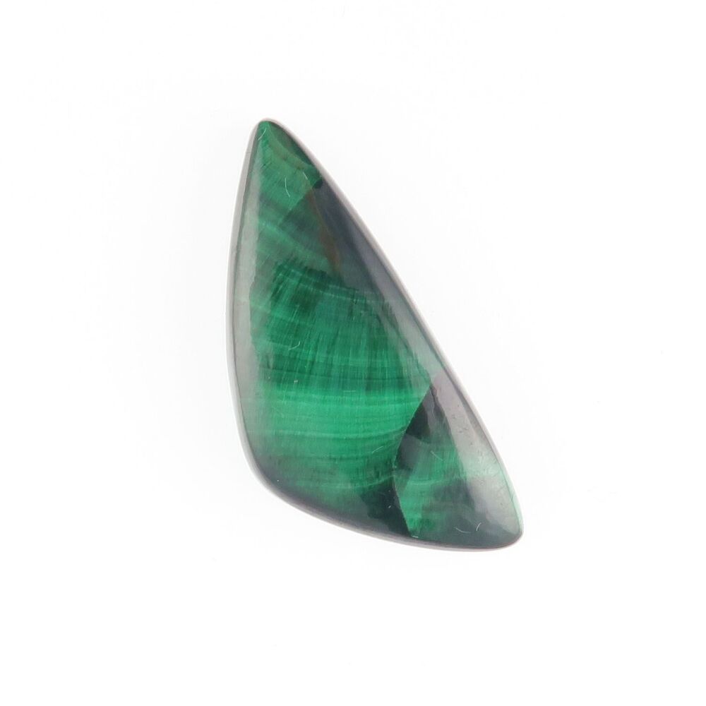 Malachite cabochon with chatoyancy - 2780
