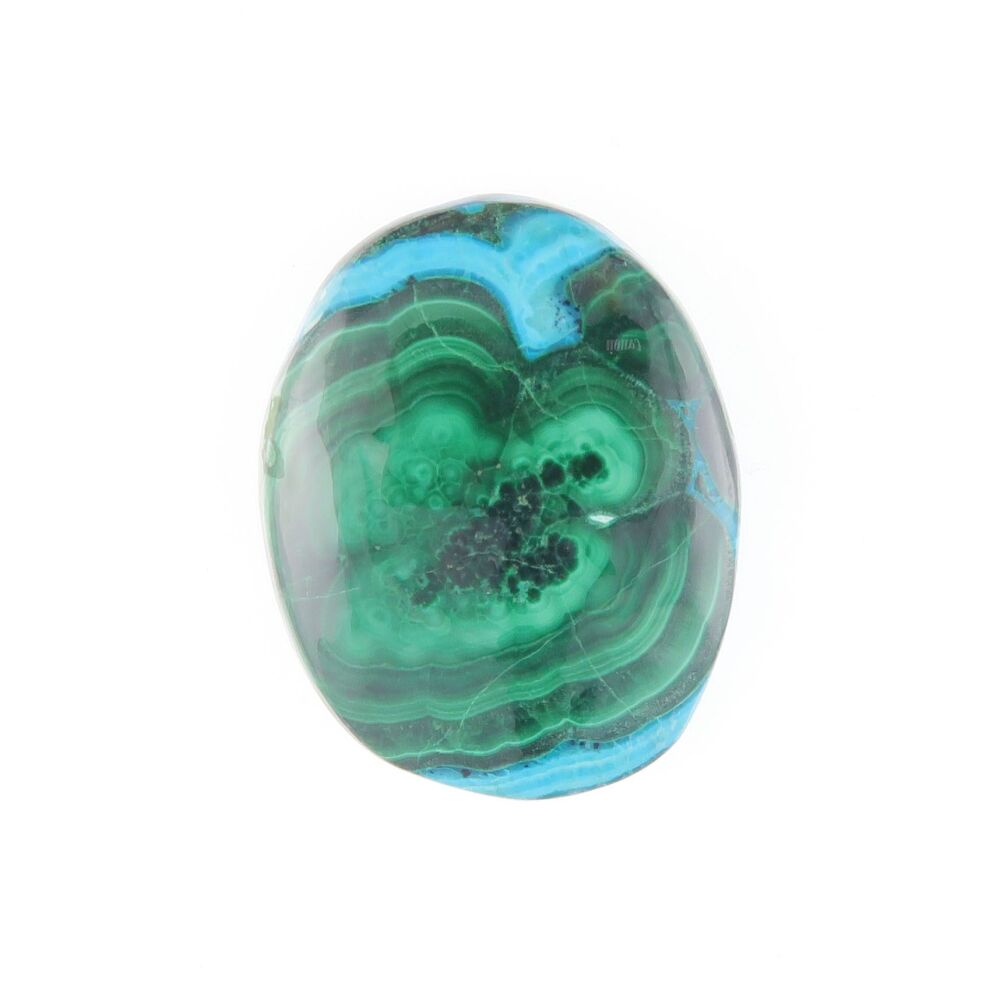 Malachite & chrysocolla cabochon - 2744