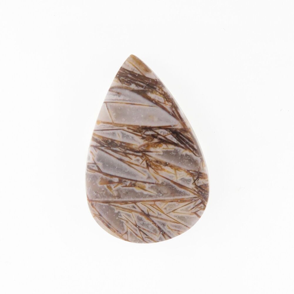 Stick agate cabochon - 2851