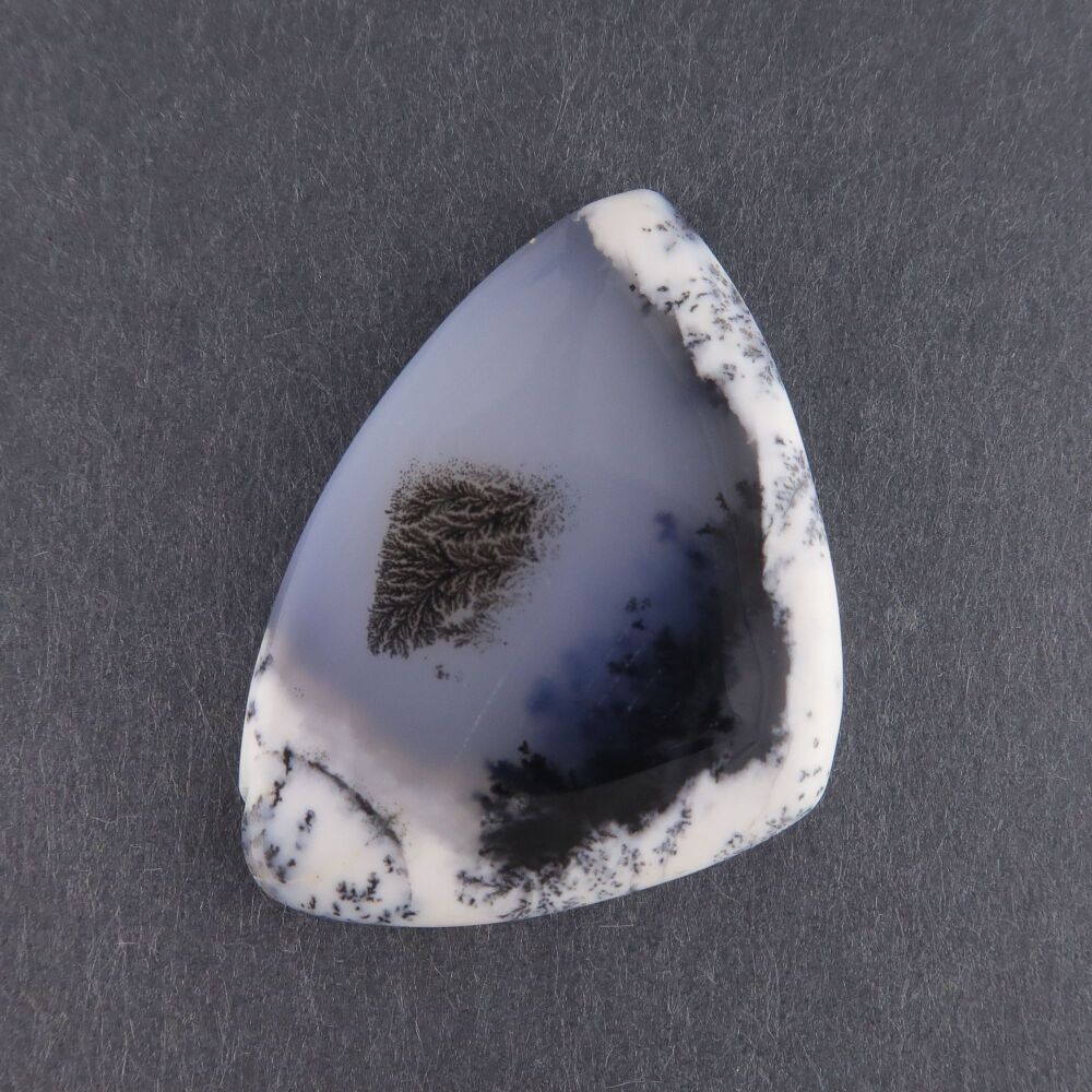Dendritic agate cabochon - 2839