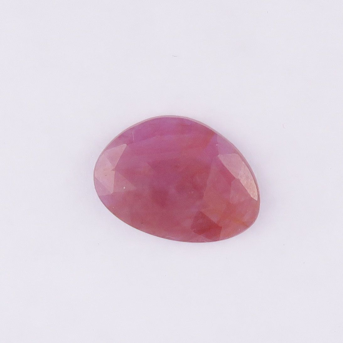 Sapphire facet top cabochon